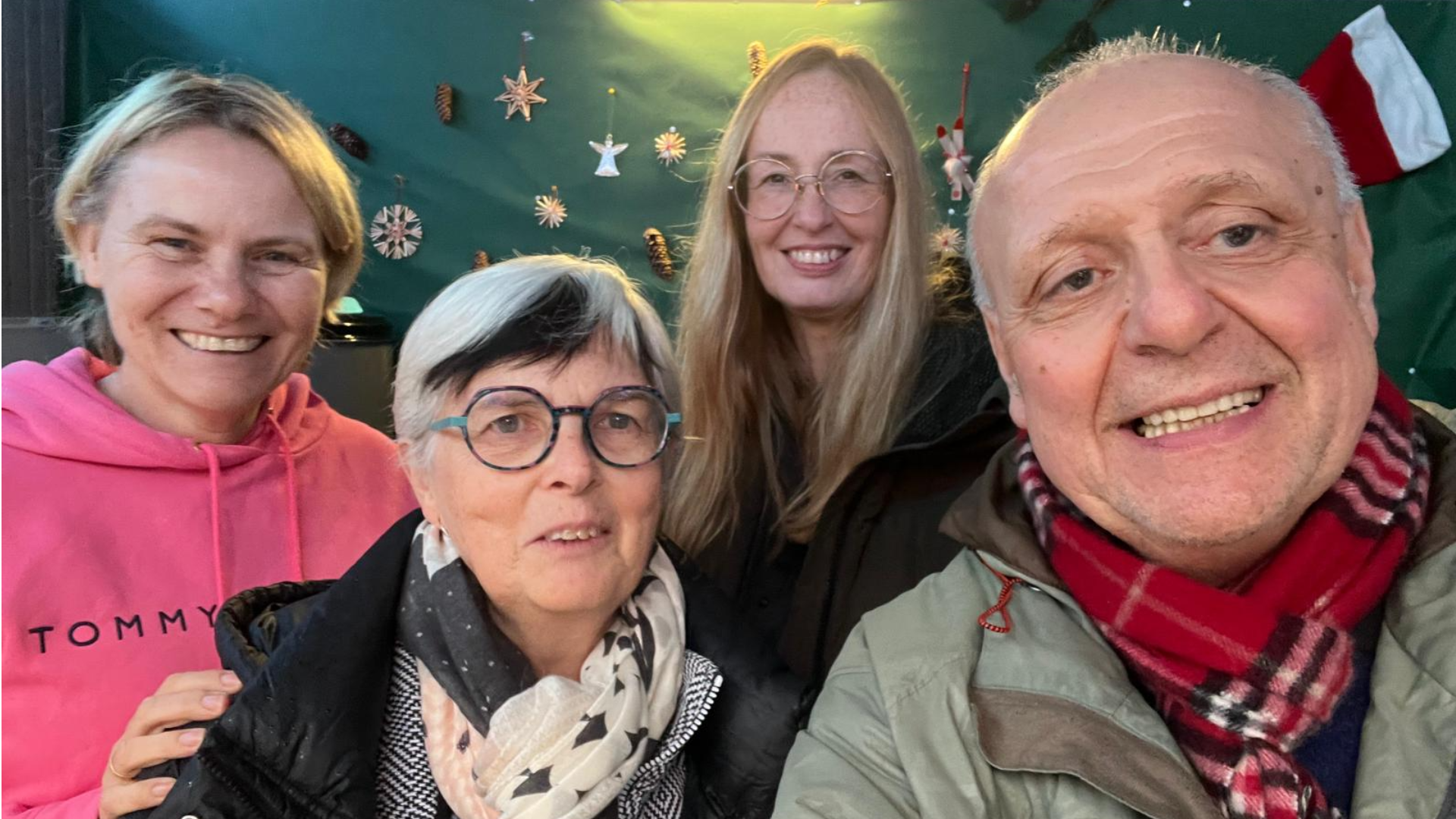 Gru von der Weihnachtsmarkthtte 