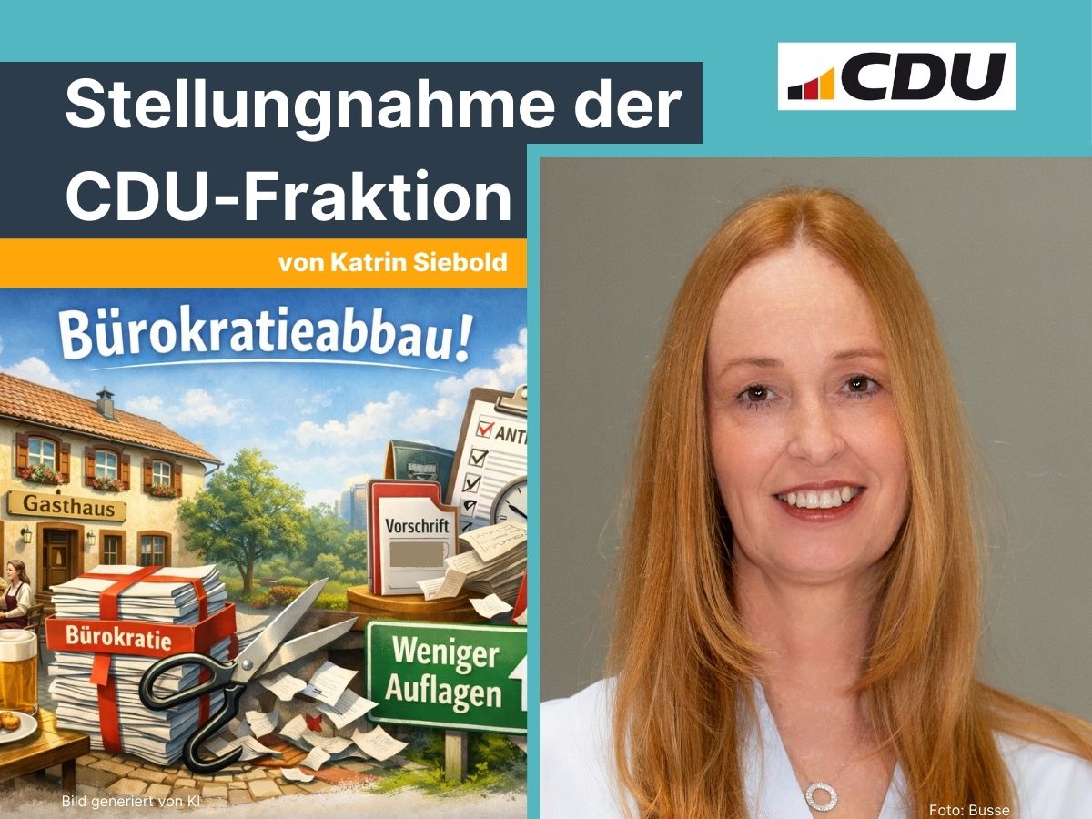 Katrin Siebold zur �nderung des Landesgastst�ttengesetzes