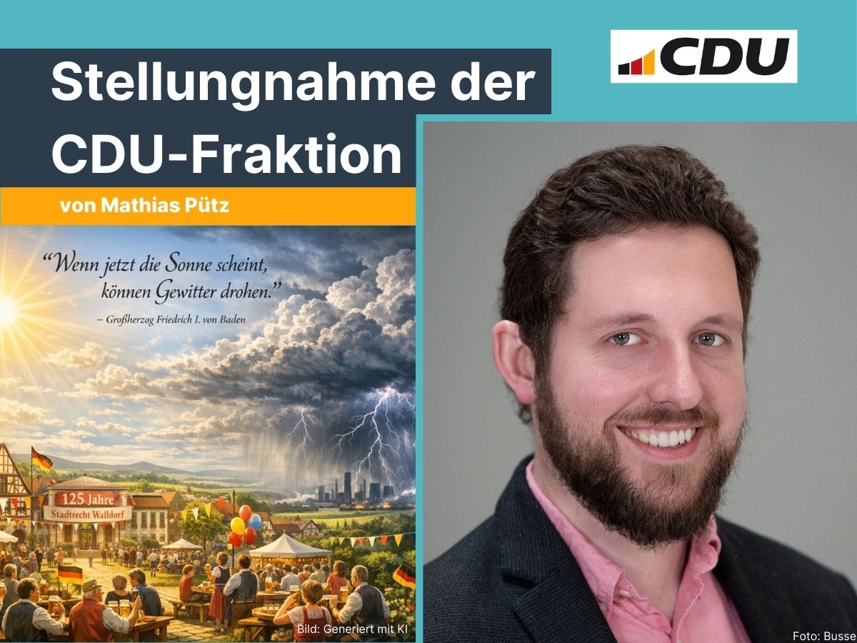 Stellungnahme von Mathias P�tz zum Haushalt