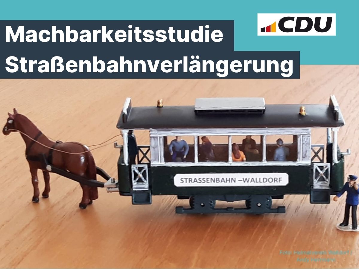 Bild eines kleines Modell der historischen Walldorfer Pferdestra�enbahn (H0) aus dem Inventar des Heimatmuseums | Foto: Heimatverein Walldorf / Andy Herrmann