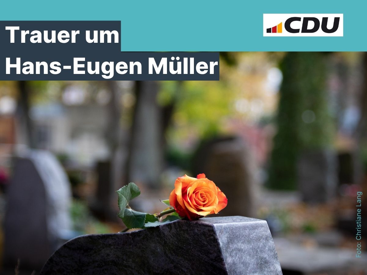 Trauer um Hans-Eugen M�ller | Foto: Christiane Lang