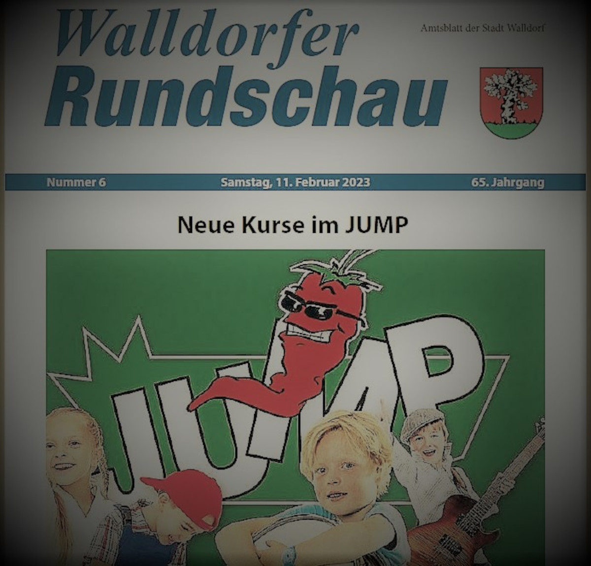 Die Walldorfer Rundschau 2023 Nr. 6 als E-paper | Bildschirmabgriff