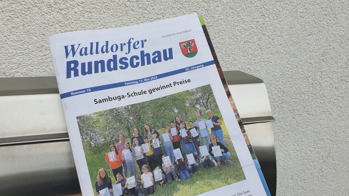 Die Walldorfer Rundschau 2023 Nr. 19 | Foto: Dr. Clemens Kriesel