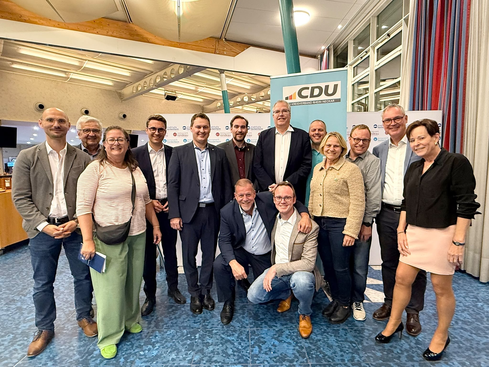 Gruppenbild an der Veranstaltung | Foto: CDU-Rhein-Neckar